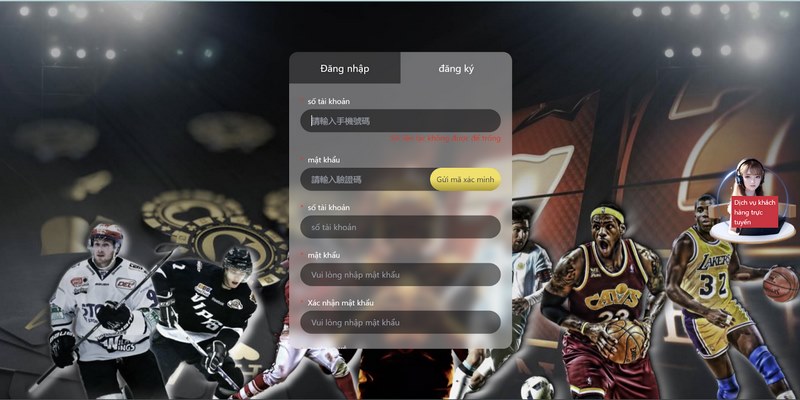 Cung cấp đầy đủ thông tin để mở tài khoản V7bet